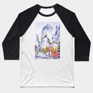 Chinese Mountain Baseball T-Shirt